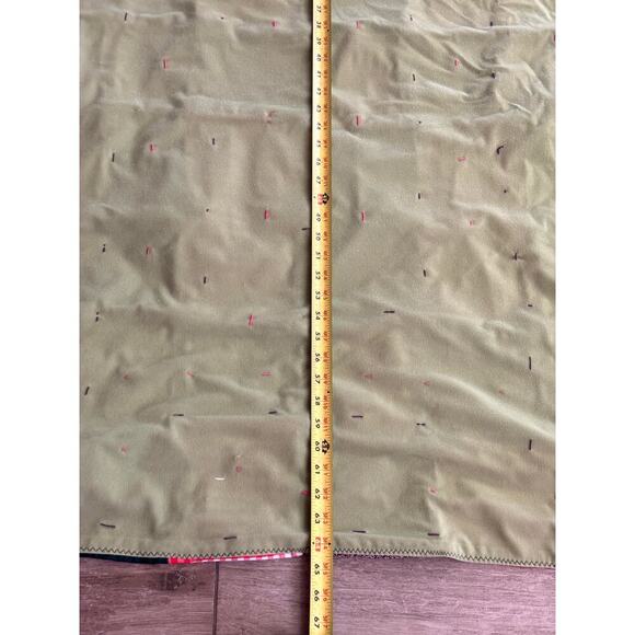 VTG Colorful Patchwork Handmade Quilt Throw Wall Decor 64"x44" Reversible 1970s - Picture 3 of 14